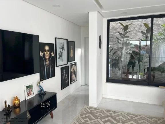 Imagem Impecável residência de alto padrão em Alphaville II, Salvador-BA: 4 suítes, 3 salas, 2 banheiros, 4 vagas - 496m².