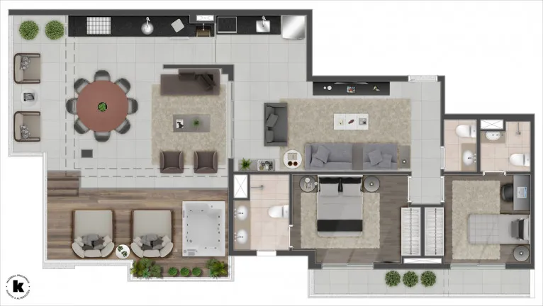 Imagem Apartamento com 2 Quartos à Venda, 115 m² em Cerqueira César - São Paulo