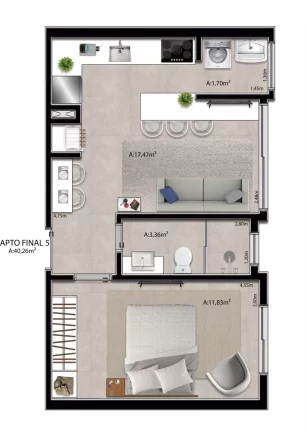 Imagem Ilha de Saona - Apartamento à venda no bairro Zona Nova - Capão da Canoa/RS