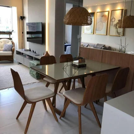 Imagem Apartamento mobiliado, decorado e equipado a 300 metros da praia de Ponta de Campina - AP2104