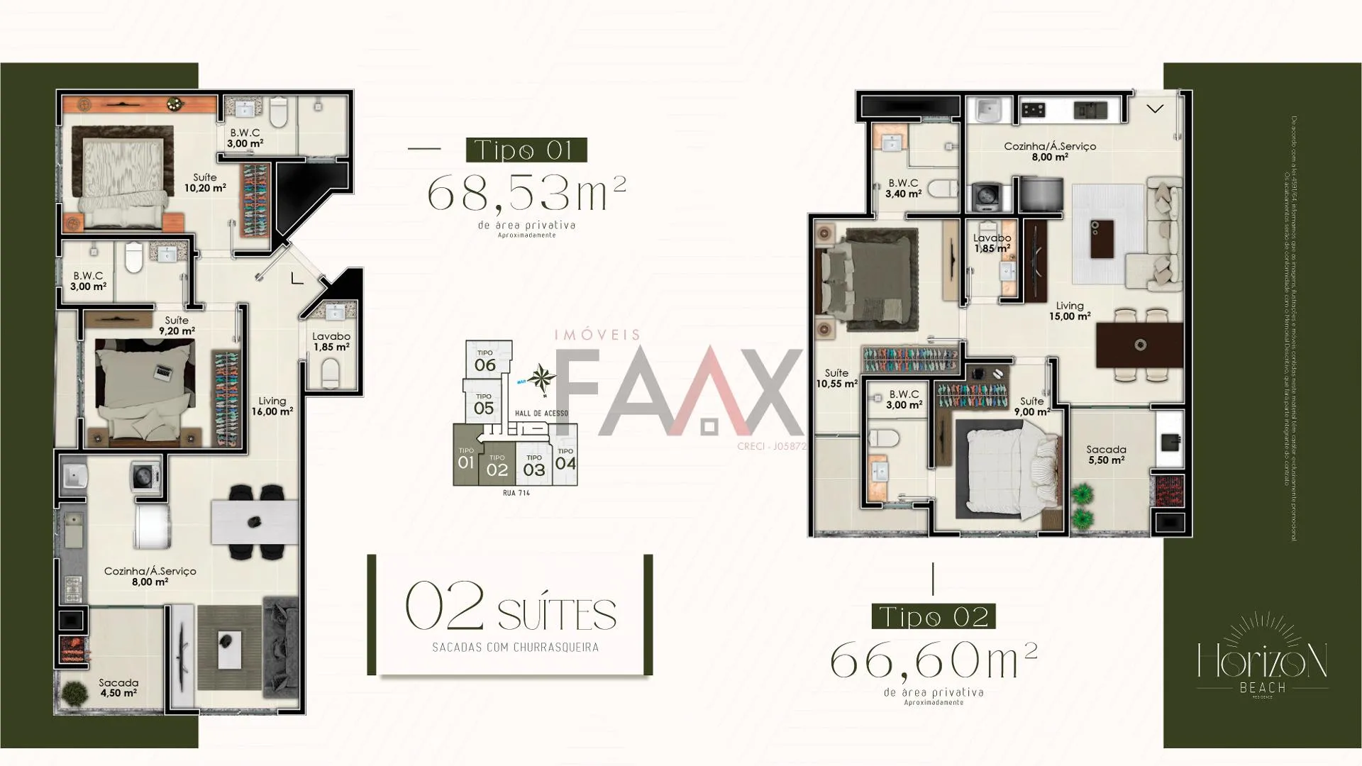 Imagem Excelentes apartamentos a venda em Itapema-SC, proximo ao mar