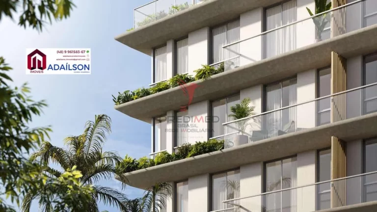 Imagem Unidades habitacionais do Atrium Jurerê Floripa SC
