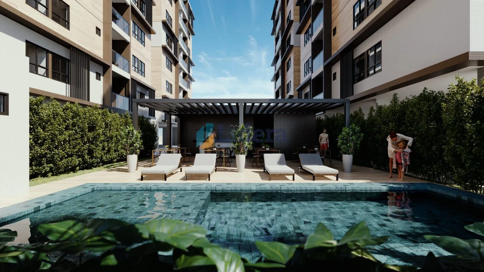 Imagem Apto com 3 quartos - 1 suíte - 60.81m²- em Poço, Cabedelo/PB