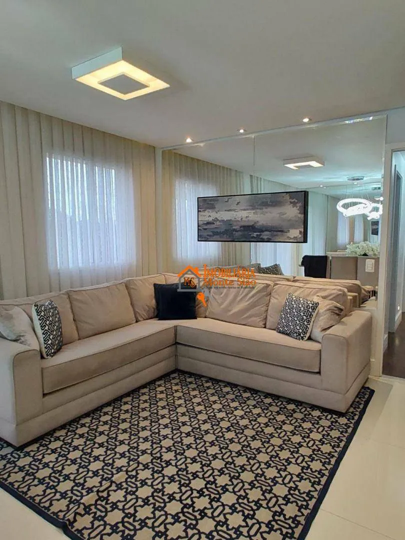 Foto do imóvel Apartamento com 3 dormitórios à venda, 115 m² por R$ 1.060.000,00 - Vila Santo Antônio - Guarulhos/SP