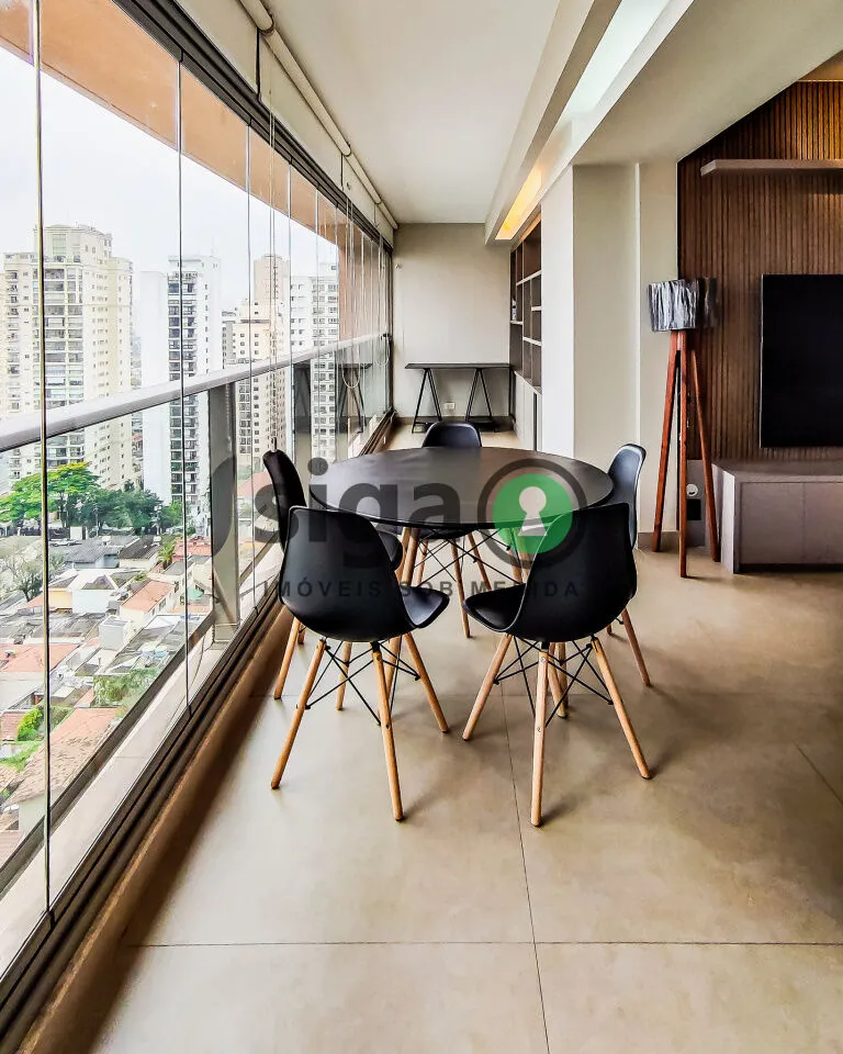 Imagem Apartamento para locação e venda com 1 suíte e 2 vagas - Brooklin - São Paulo/SP