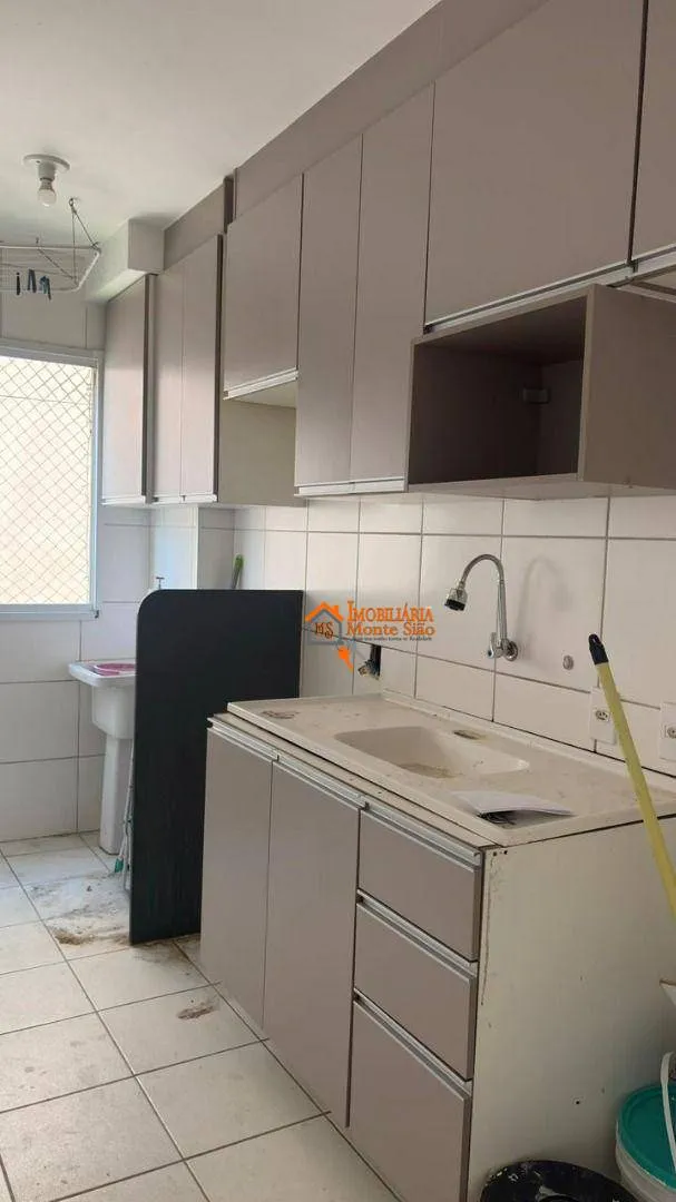 Imagem Apartamento com 2 dormitórios para alugar, 47 m² por R$ 1.300,00/mês - Vila Alzira - Guarulhos/SP