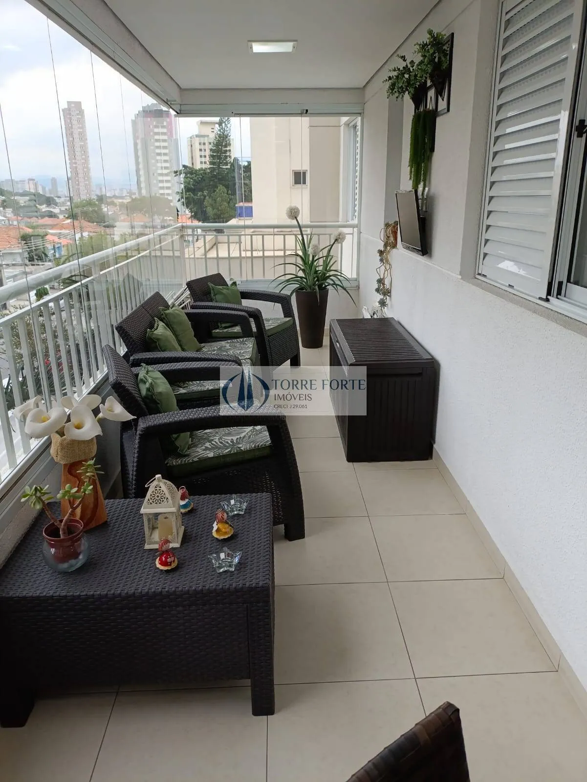 Imagem Apartamento 3 dormitórios 1 suíte 2 vagas e varanda gourmet Vila Bertioga