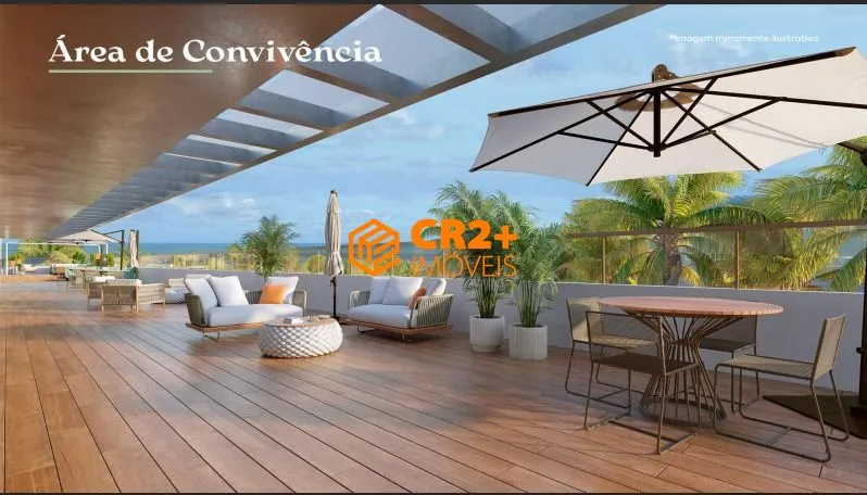 Imagem Vendo Flat 19m2, 1 quarto, em Tamandaré/Carneiros.