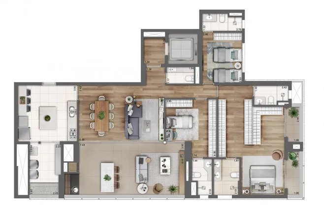 Imagem Apartamento com 4 Quartos à Venda, 190 m² em Perdizes - São Paulo