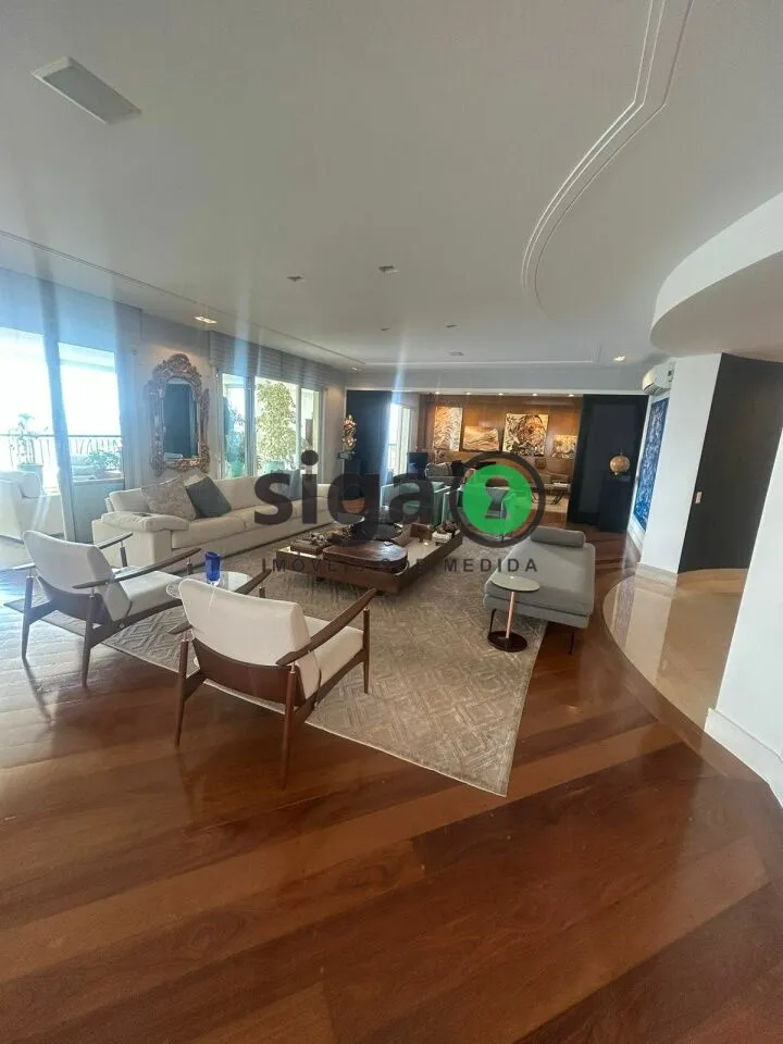 Imagem Apartamento mobiliado para locação no Panamby, de 606 m2, 4 suítes e 6 vagas