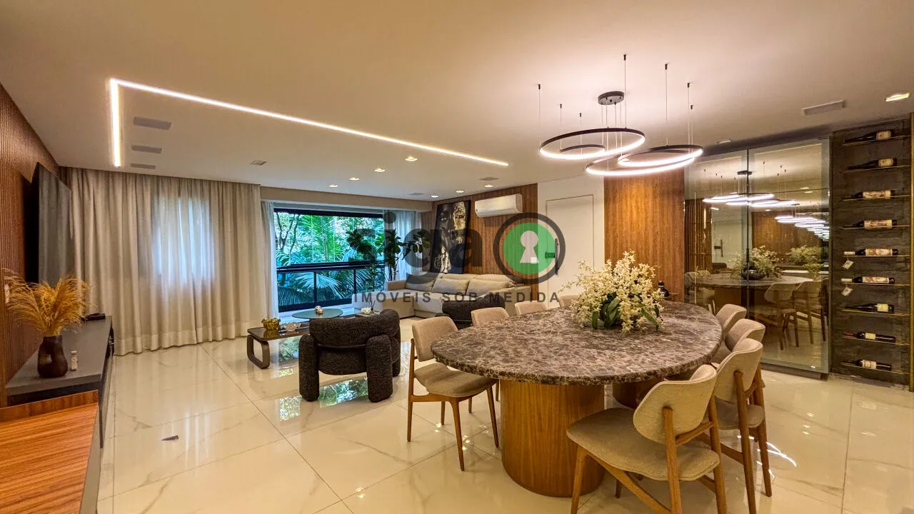 Imagem Apartamento à venda no Panamby: 122m² , 3 dorms (2 suítes) decoração impecável e pronto para morar