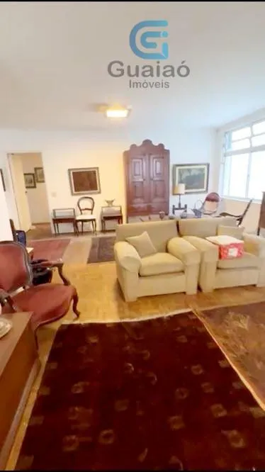 Imagem VENDO AMPLO APARTAMENTO DE 3 DORMITÓRIOS E SUITE NO CORAÇÃO DO GONZAGA EM SANTOS