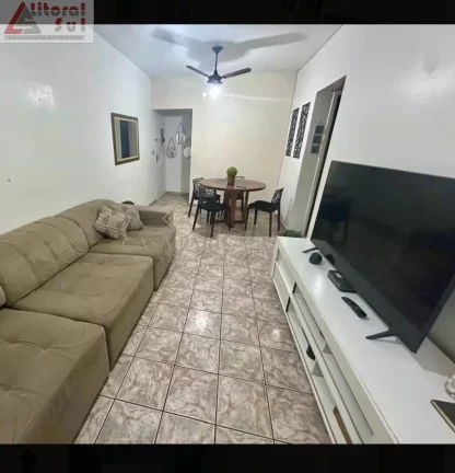 Imagem Apartamento à venda na Guilhermina, Praia Grande-SP: 2 quartos, 1 sala, 1 banheiro, 1 vaga, 70m². Confira!