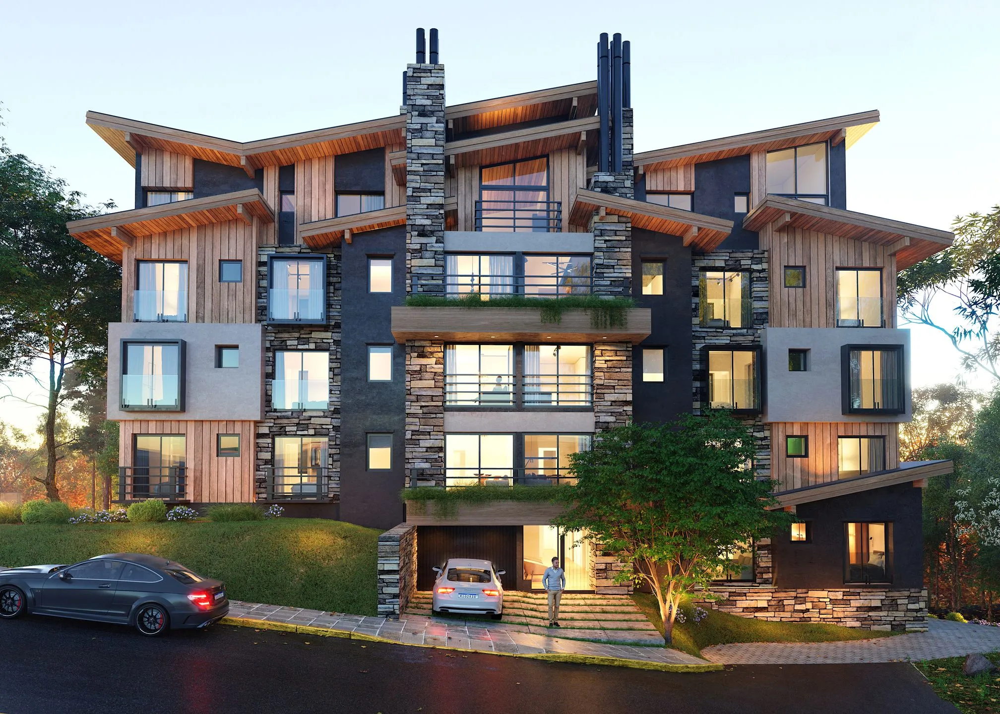 Imagem Apartamento à venda em Gramado, Centro, com 2 quartos, 97.35m2