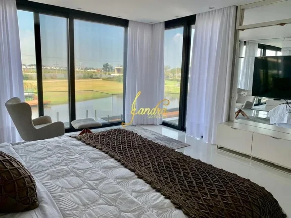 Imagem Sobrado contemporâneo no condomínio Sense mobiliado e decorado