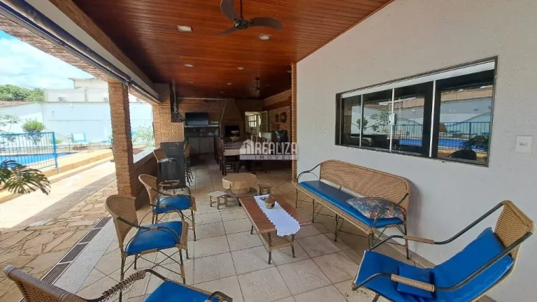 Imagem Casa à venda no bairro Recreio dos Bandeirantes - Uberaba - 3 dormitórios, piscina e área de lazer