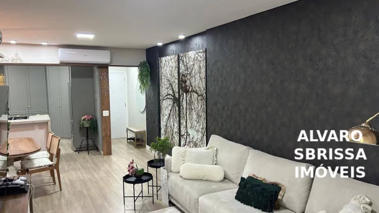 Imagem Vende - Apartamento Reformado e Moderno - Edificio Rio e Petrópolis - Santos/SP