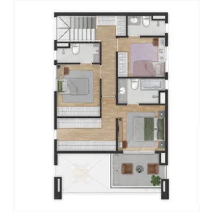 Imagem Apartamento com 3 Quartos à Venda,  em Jardim das Acácias - São Paulo