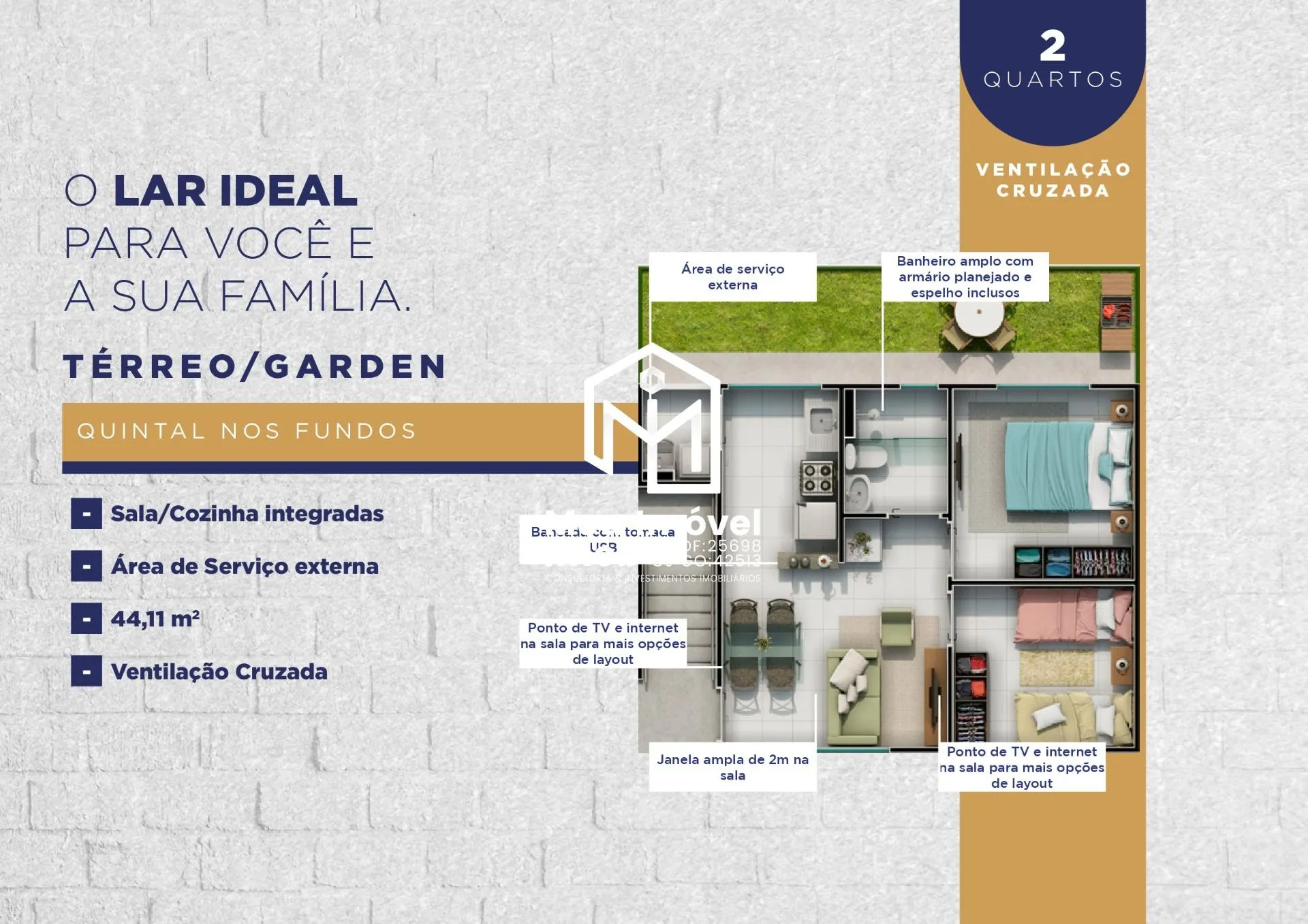 Imagem Apartamento no Gran Londres - Águas Lindas de Goiás