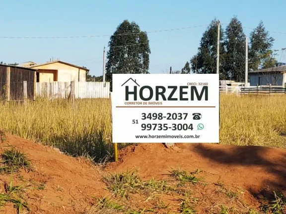 Terreno pronto para construir com 680m², em Loteamento, na Pimenta/Viamão