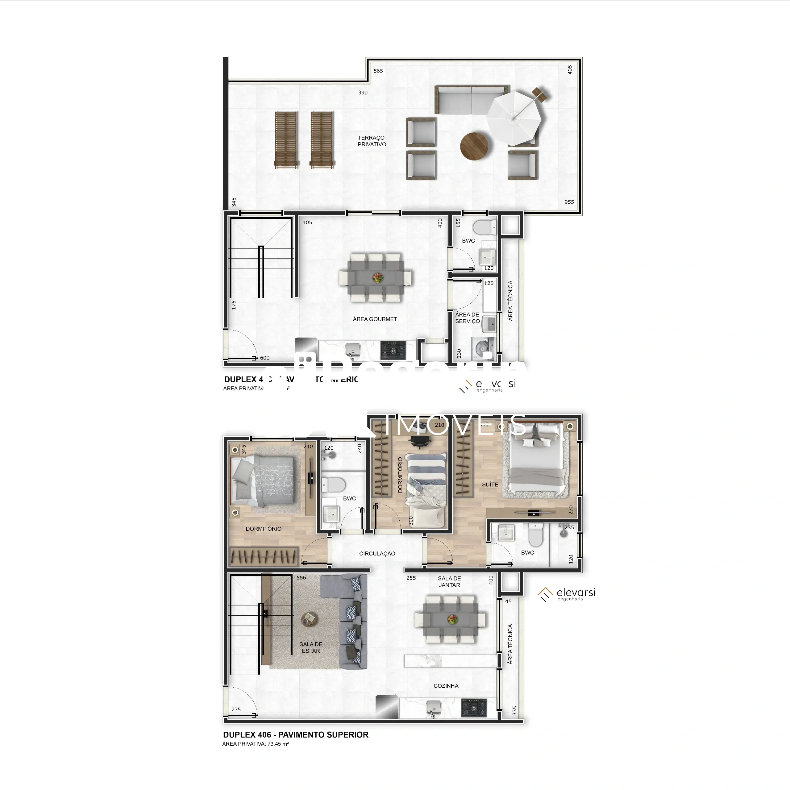 Imagem Apartamento à venda com 3 quartos e churrasqueira em Centro, Pinhais