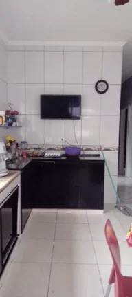 Imagem Casa com 2 dormitórios à venda por R$ 650.000 - Ocian - Praia Grande/SP