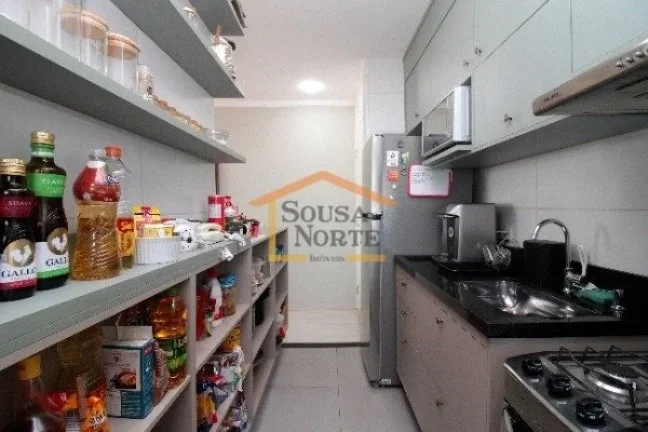 Imagem Apartamento 3 dormitórios, sendo 1 suíte, sala 2 ambientes, sacada e cozinha integradas, área de ...