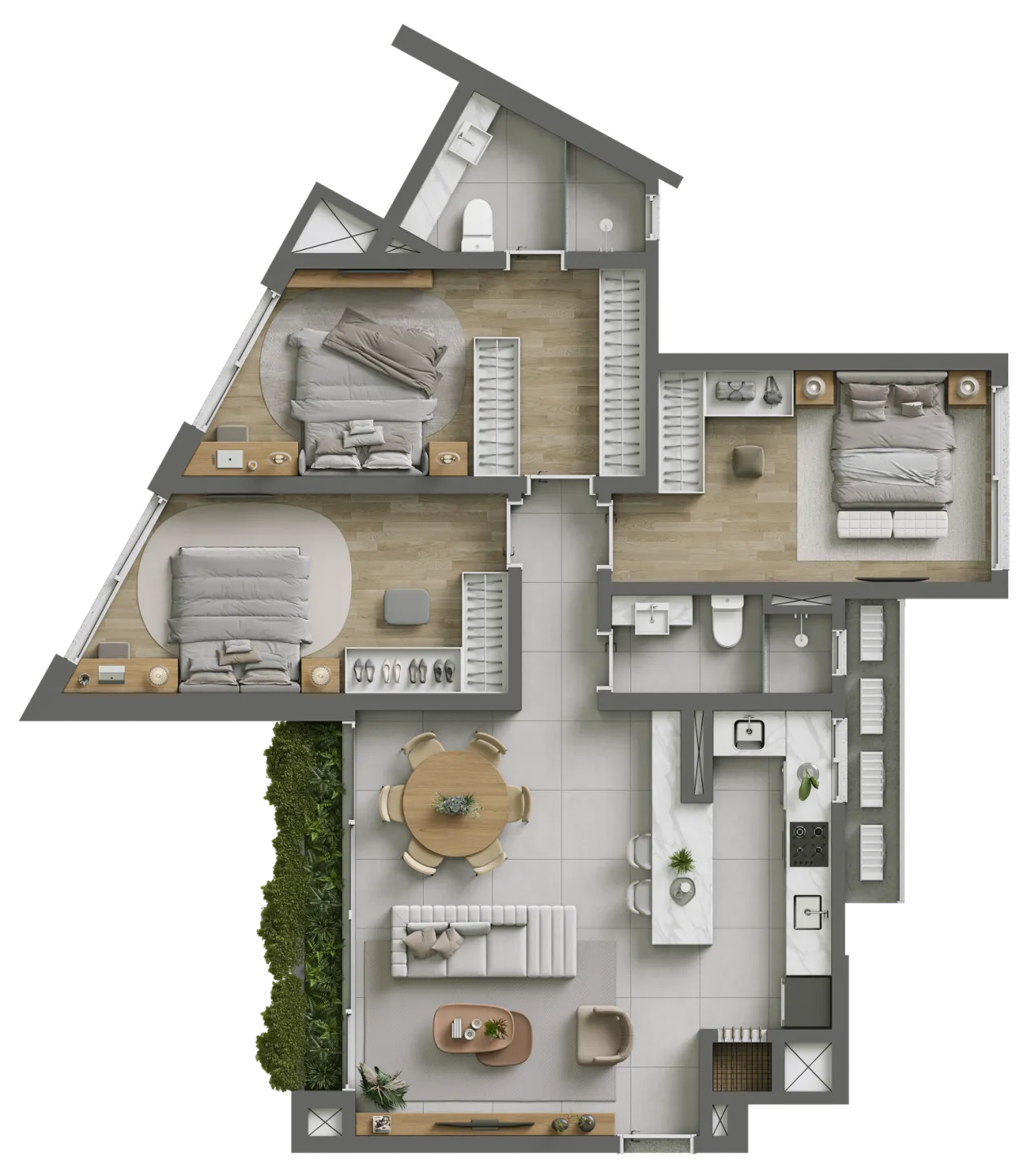 Imagem Apartamento à venda em Torres, Centro, com 2 quartos, 96.88m2