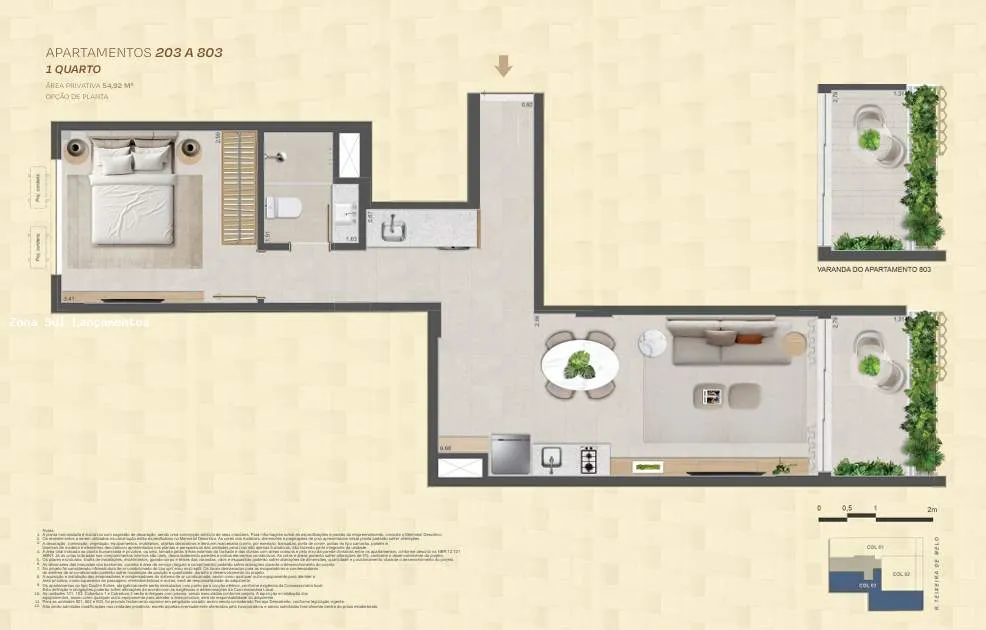 Imagem Mare Ipanema | Apartamentos de 42 a 69 m² na Rua Teixeira de Melo, Ipanema  Plantas, Preços e Localização