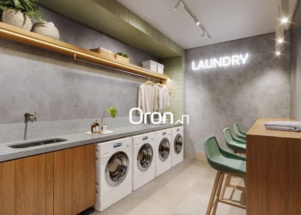Imagem Flat com 1 dormitório à venda, 50 m² por R$ 630.000,00 - Jardim Goiás - Goiânia/GO