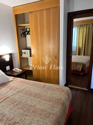 Imagem Flat disponível para venda no Mercure Vila Olimpia, com 25m², 1 dormitório e 1 vaga de garagem