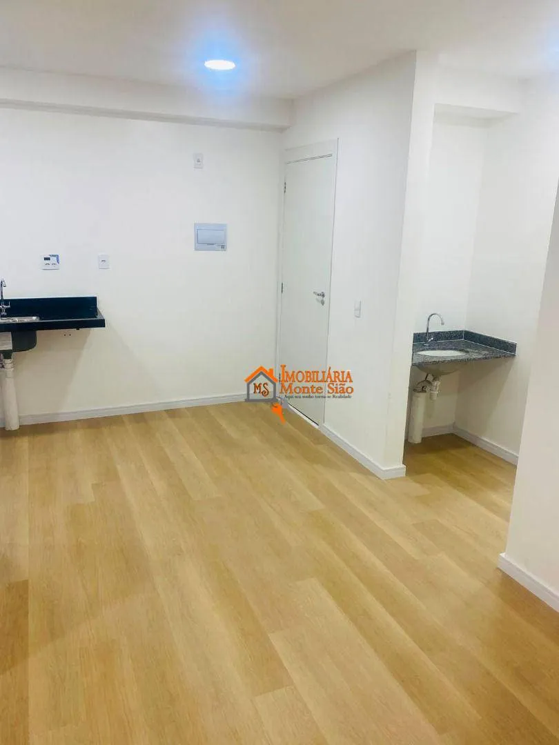 Imagem Apartamento com 2 dormitórios para alugar, 41 m² por R$ 2.937,10/mês - Centro - Guarulhos/SP