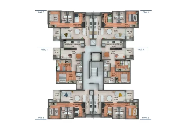 Imagem Yes Ecoville - Apartamento à venda no bairro Mossunguê - Curitiba/PR