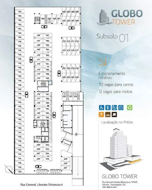 Imagem Sala para aluguel com , 24,36m² em Estreito Florianópolis