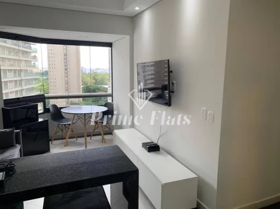 Imagem Flat disponível para locação no Royal Ibirapuera Park, com 41m², 1 dormitório e 1 vaga de garagem