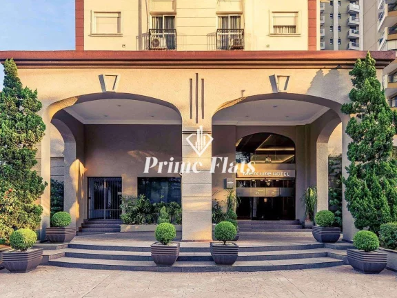 Imagem Flat disponível para venda no Mercure São Paulo JK Vila Olímpia, com 33m², 1 dormitório e 1 vaga