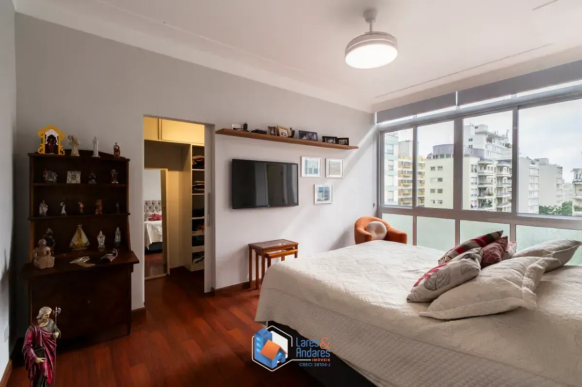 Imagem Apartamento para venda em Higienópolis com 3 quartos, sendo 2 suítes, 182m²