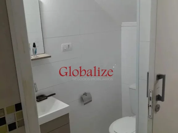 Imagem Sobrado à venda com 130m², 2 quartos, 2 banheiros, 2 vagas, churrasqueira por R$1.030.000,00 no Marapé em Santos
