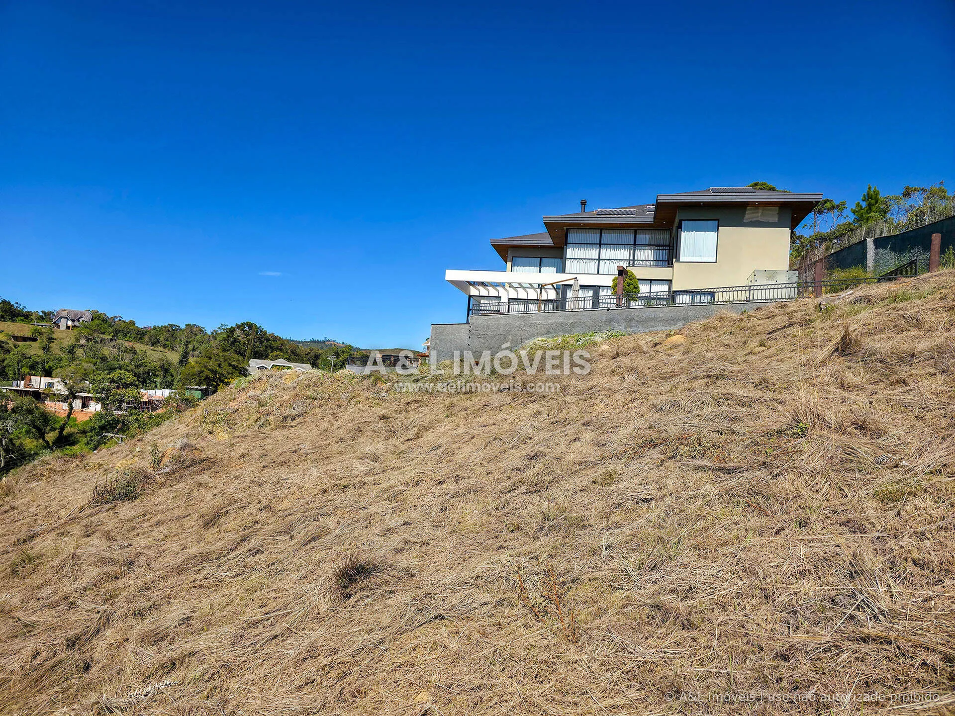 Imagem Terreno no Condomínio Ecológico II com 1.004,01 m², aclive e vista