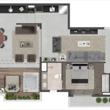 Imagem Apartamento com 2 Quartos à Venda, 73 m² em Cerqueira César - São Paulo