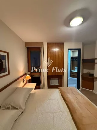 Imagem Flat disponível para locação no Astron Baden Baden no Campo Belo, com 54m², 1 dormitório e 1 vaga