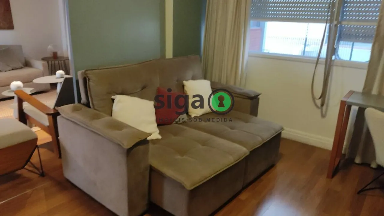 Imagem Apto com 137m² para Locação Mobiliado ou não, no Jardim Paulista, com 1 suite e 1 vaga