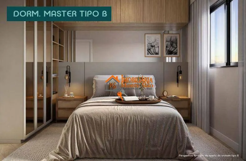 Imagem Apartamento com 2 dormitórios à venda, 46 m² por R$ 442.031,55 - Vila Endres - Guarulhos/SP