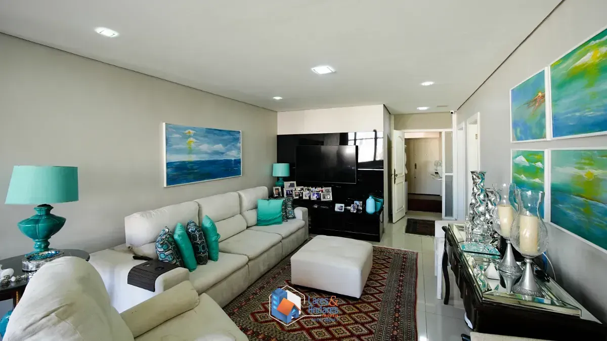Imagem Apartamento para venda em Santa Cecília com 3 quartos, sendo 2 suítes, 190m²