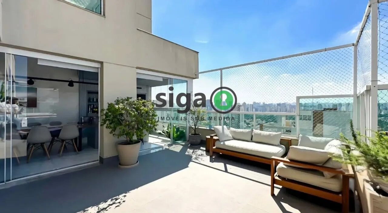 Imagem Cobertura Duplex à venda no Brooklin | 357m² | 4 suítes | 5 vagas