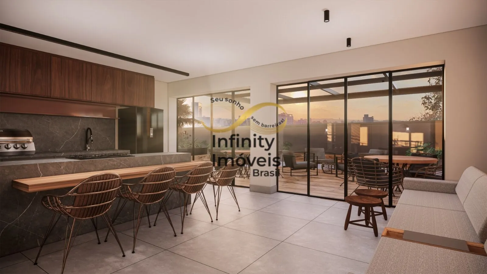 Imagem RESIDENCIAL EL TRAMONTO - Apartamento à venda no bairro Serra - Belo Horizonte/MG