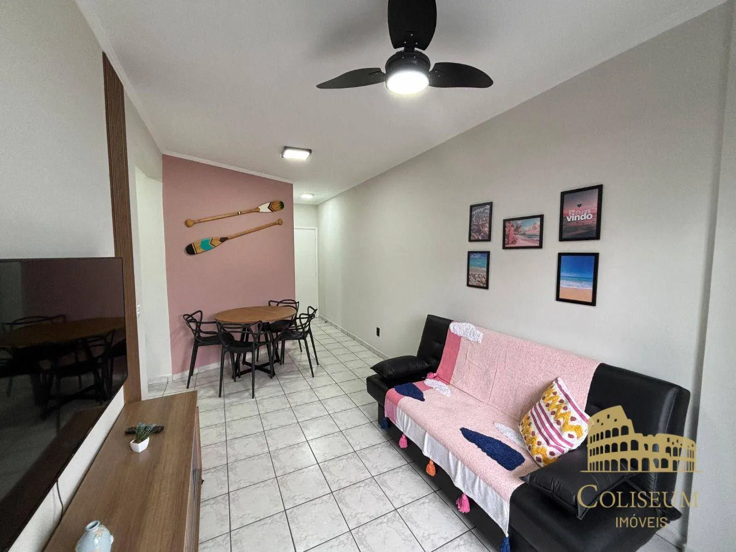 Foto do imóvel Apartamento com 1 dormitório à venda, 48 m² por R$ 320.000,00 - Aviação - Praia Grande/SP