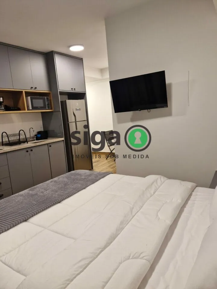 Imagem Apartamento com 1 dormitório para alugar, 33 m² - Paraíso - São Paulo/SP