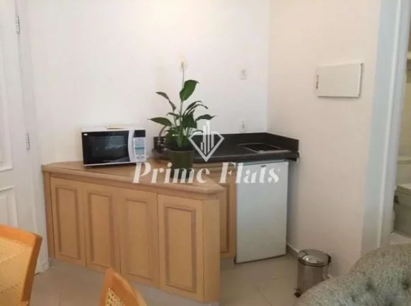 Imagem Flat disponível para locação no Hotel The Universe Paulista by Intercity, com 32,22m², 1 dormitório e 1 vaga