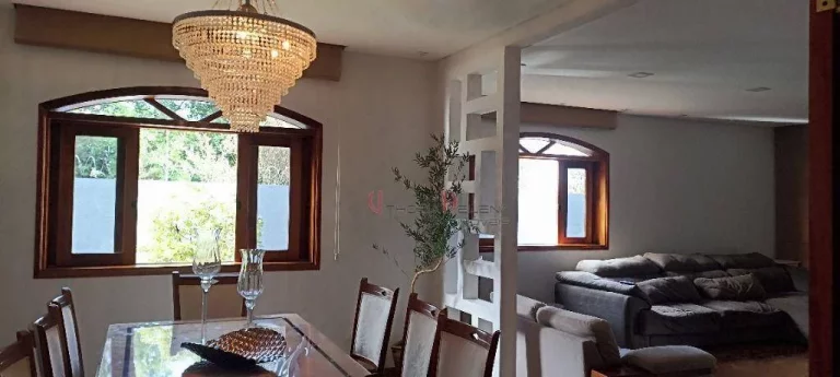 Imagem Casa com 3 dormitórios para alugar, 498 m² por R$ 10.101,00/mês - Condomínio Santa Rosa II - Itatiba/SP